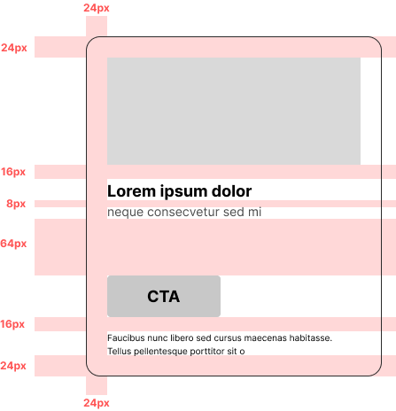 spacing specs